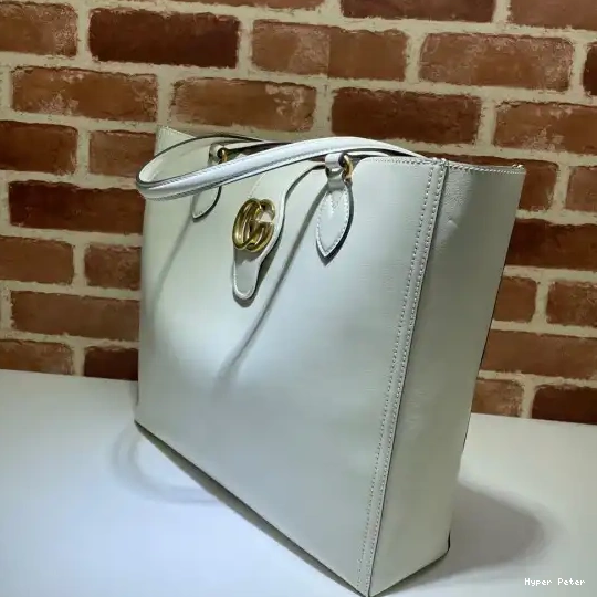 Hyperpeter Double Medium GUCCI tote with G 0621